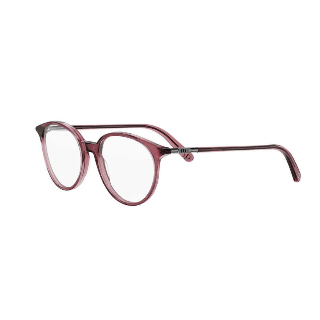 Mini Cd O R5i Rounded Frame Burgundy Sunglasses