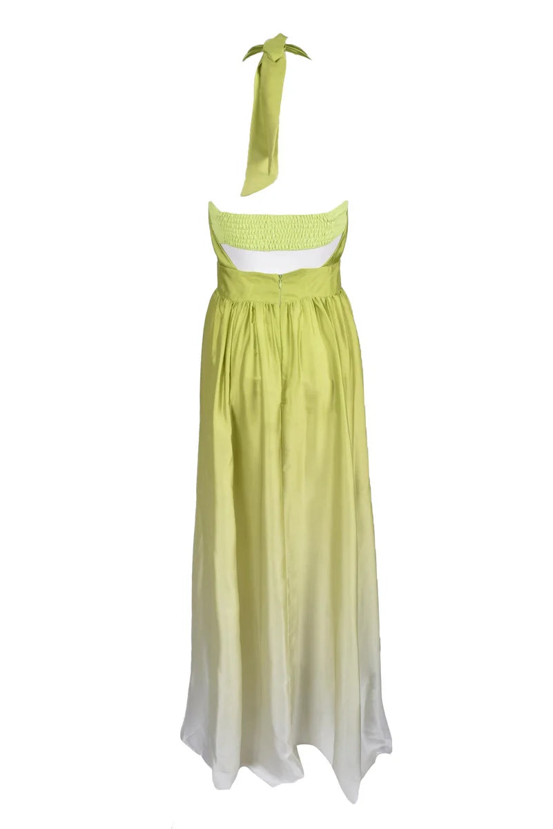 Gradient Effect Midi Dress