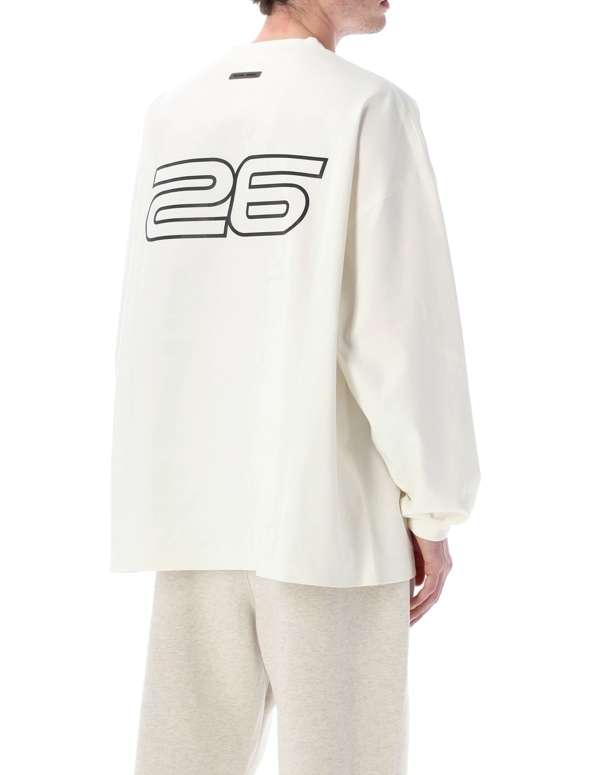 Essentials 90s Ponte Long Sleeve Ivory