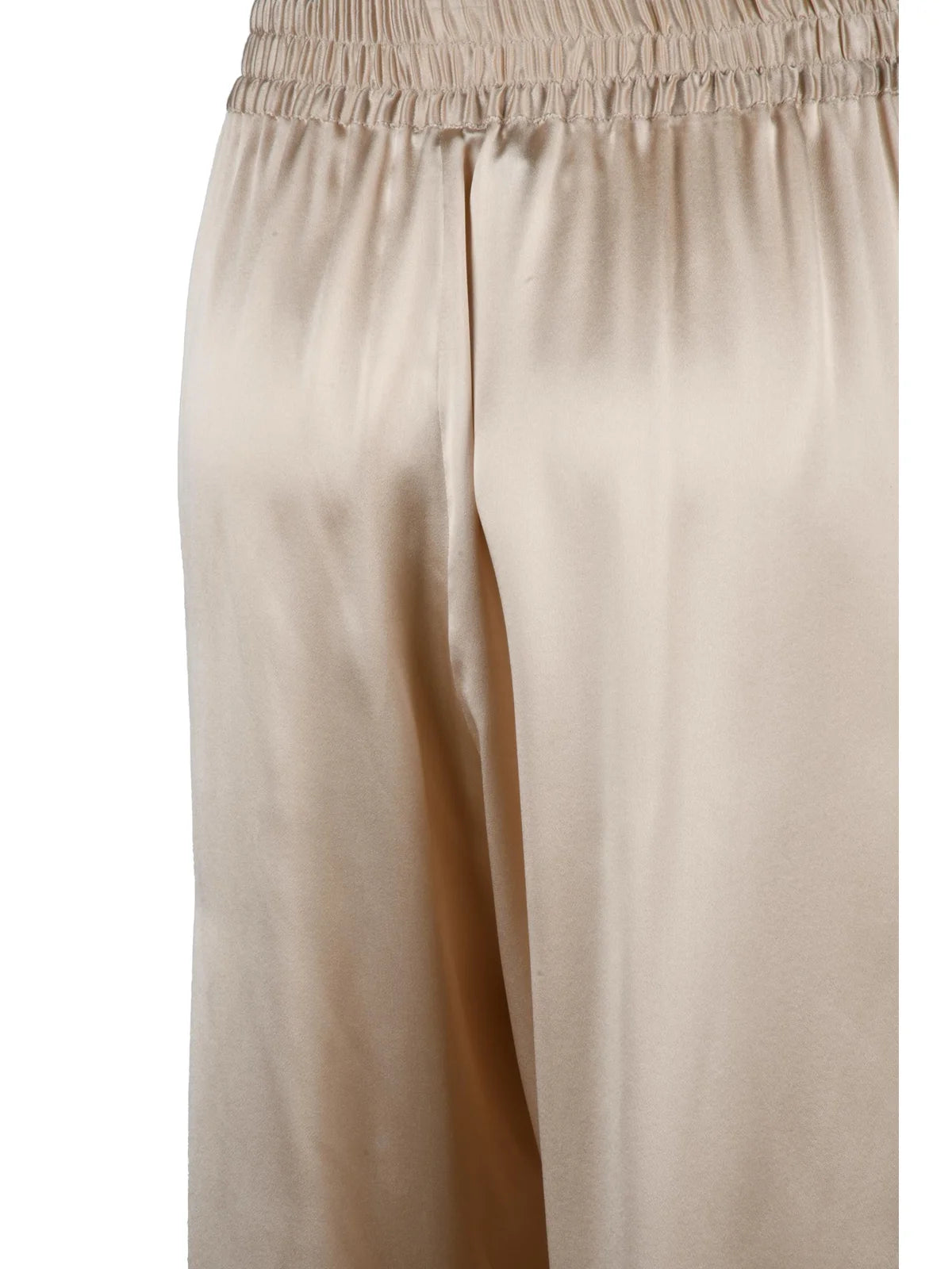Eleventy Silk Trousers - Beige