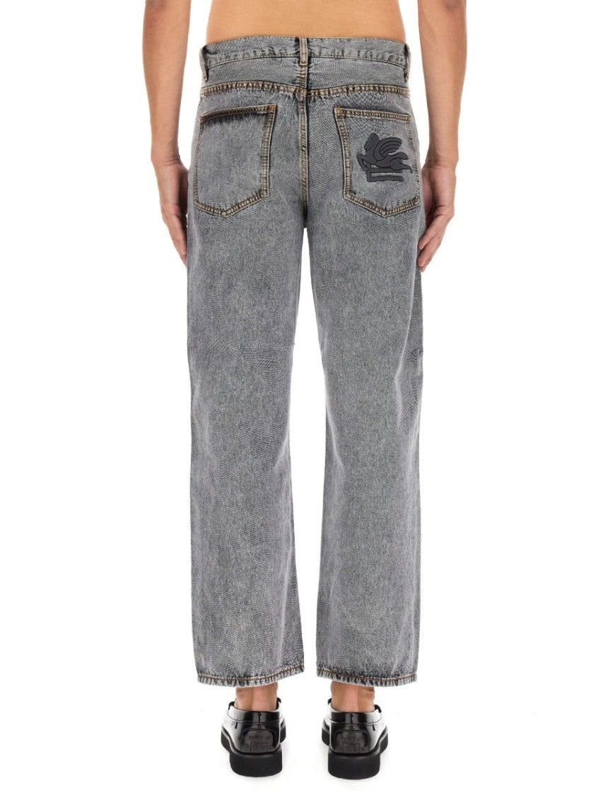 Grey Easy Fit Jeans