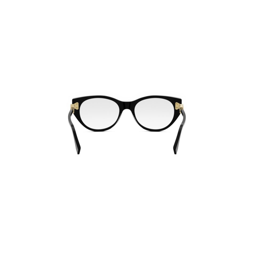 Fe50099i Cat-Eye Sunglasses with Gold-Tone Accents