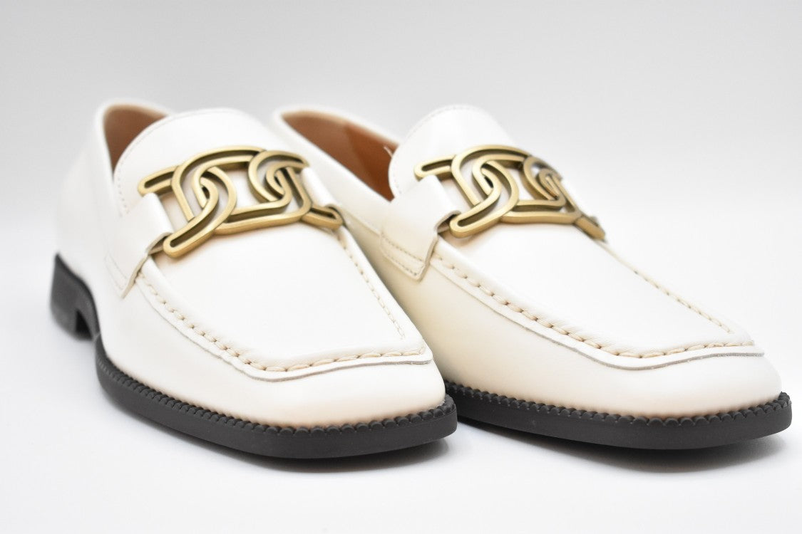 Yogurt Pelle Leather Flat Shoes