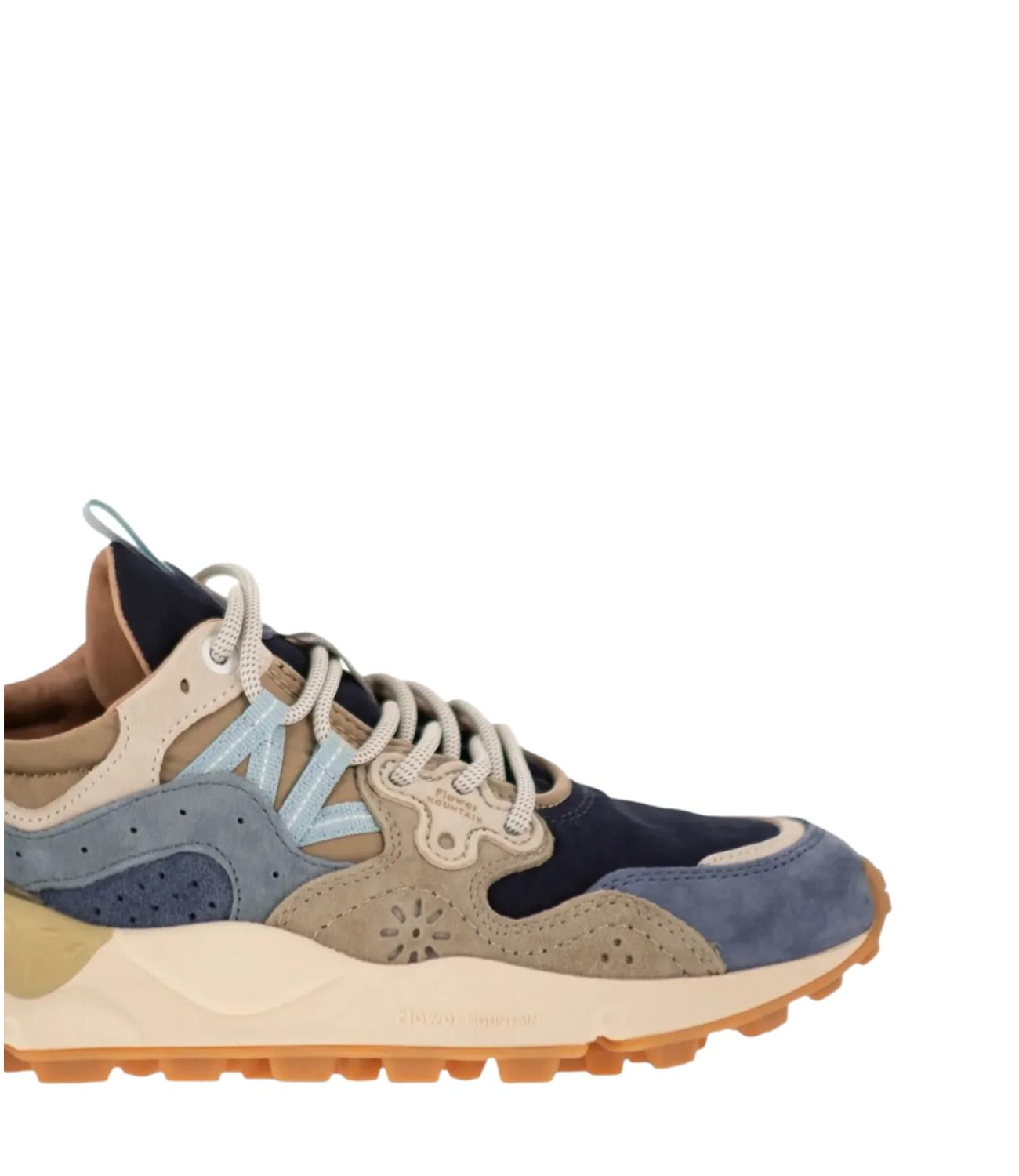 Multi-Layered Sneakers with Rugged Sole and Intricate Perforations