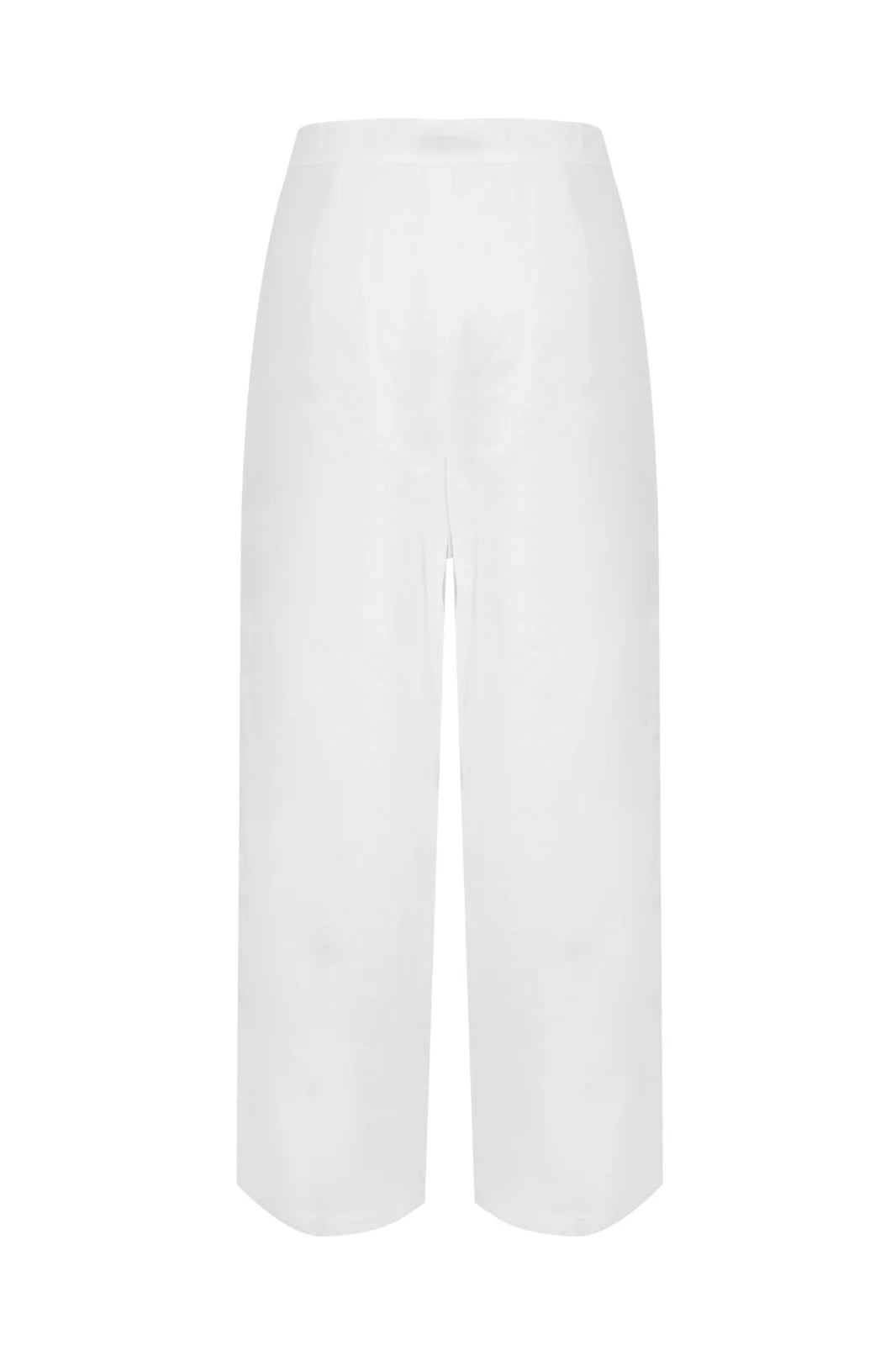 Knee-Length Tailored Shorts with High Waist