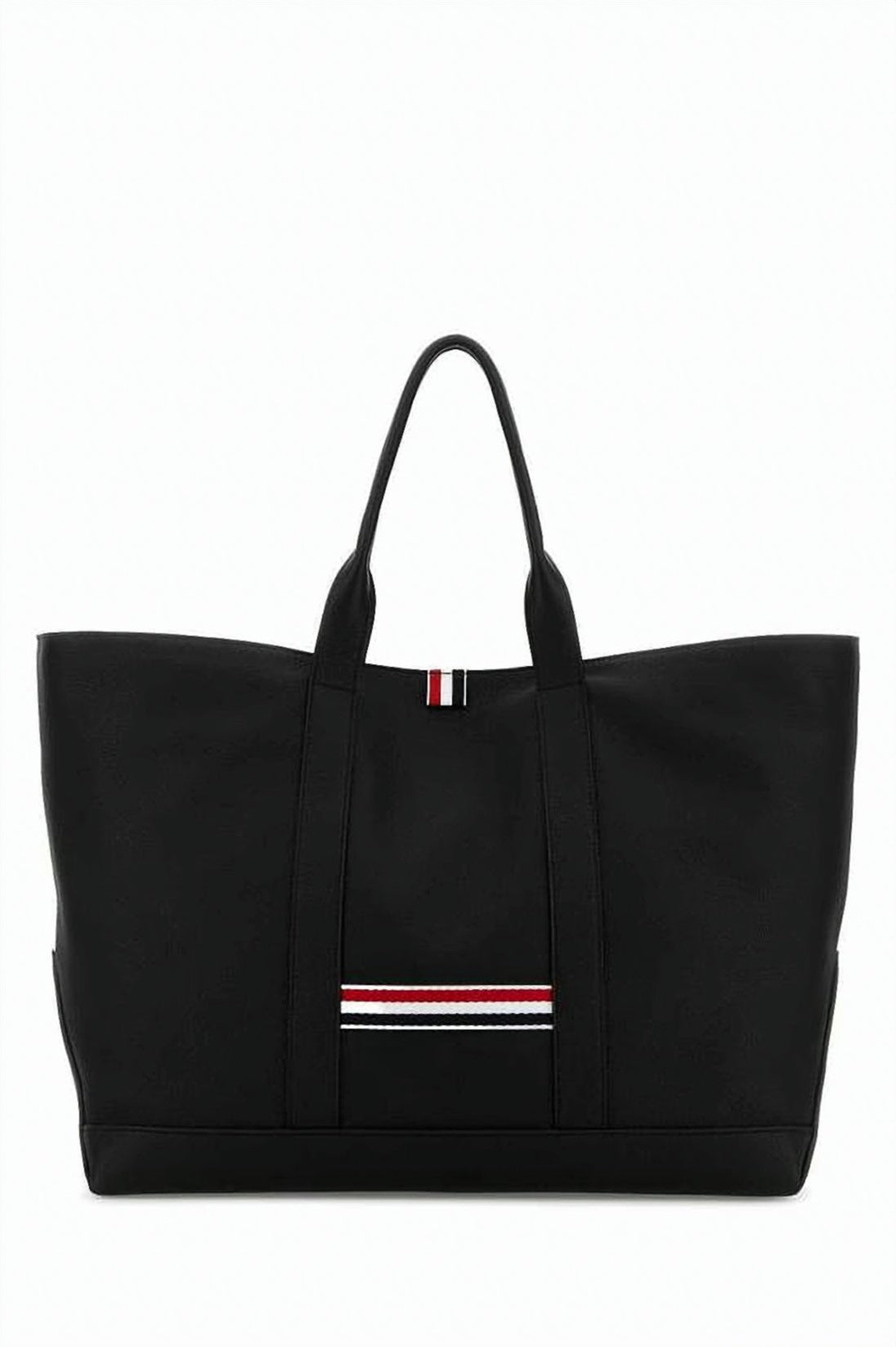 Structured Calf Leather Tote