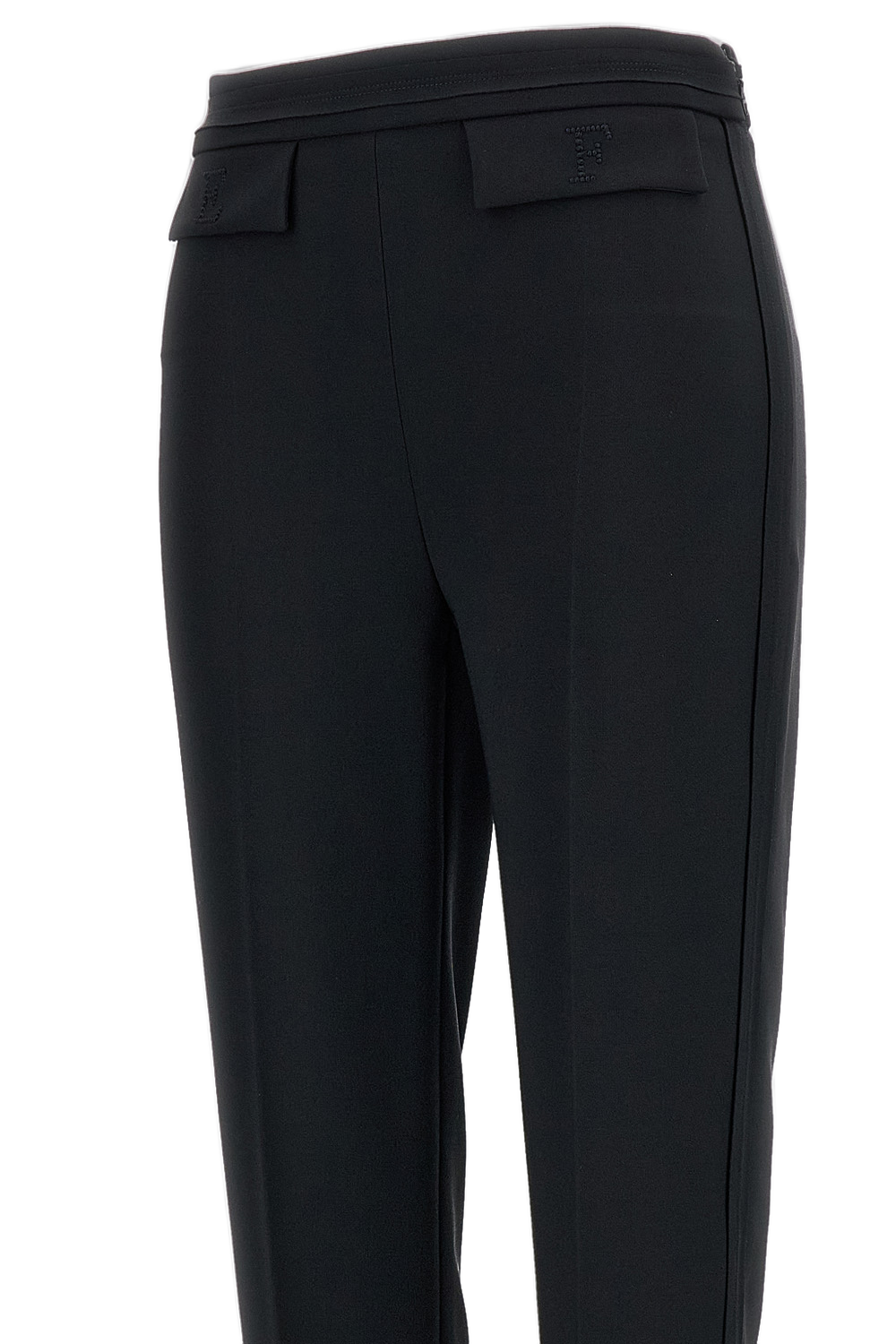 Lightweight Stretch Crêpe Trousers