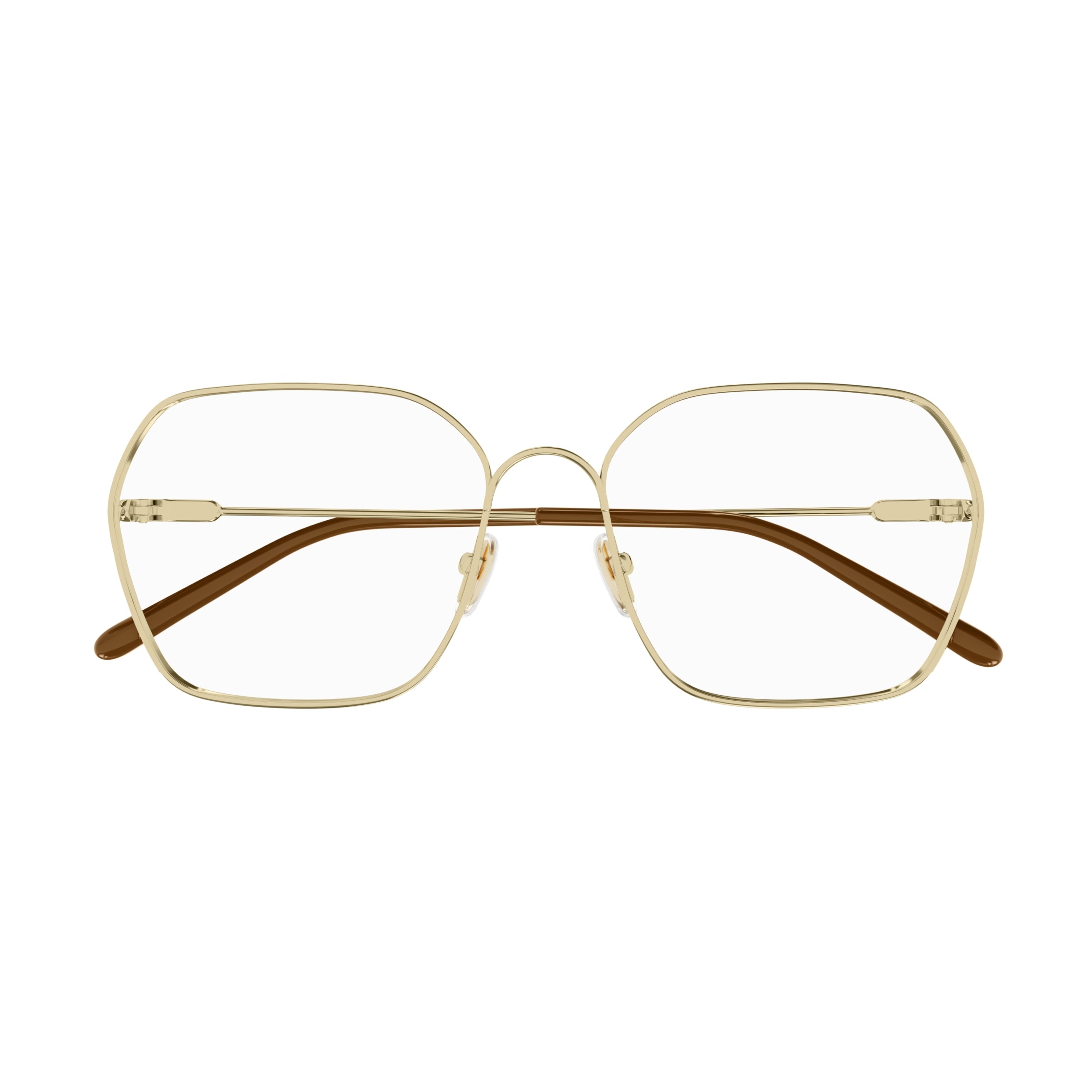 Ch0208o Geometric Oversized Square Eyeglasses