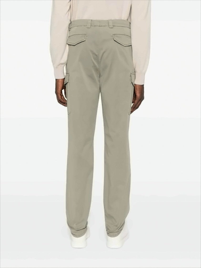 Straight-Leg Matte Finish Pants