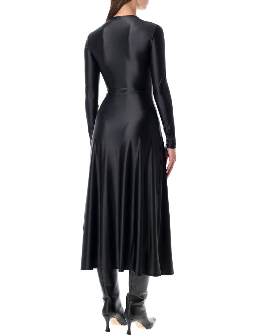 D-Iamo Midi Logo Dress