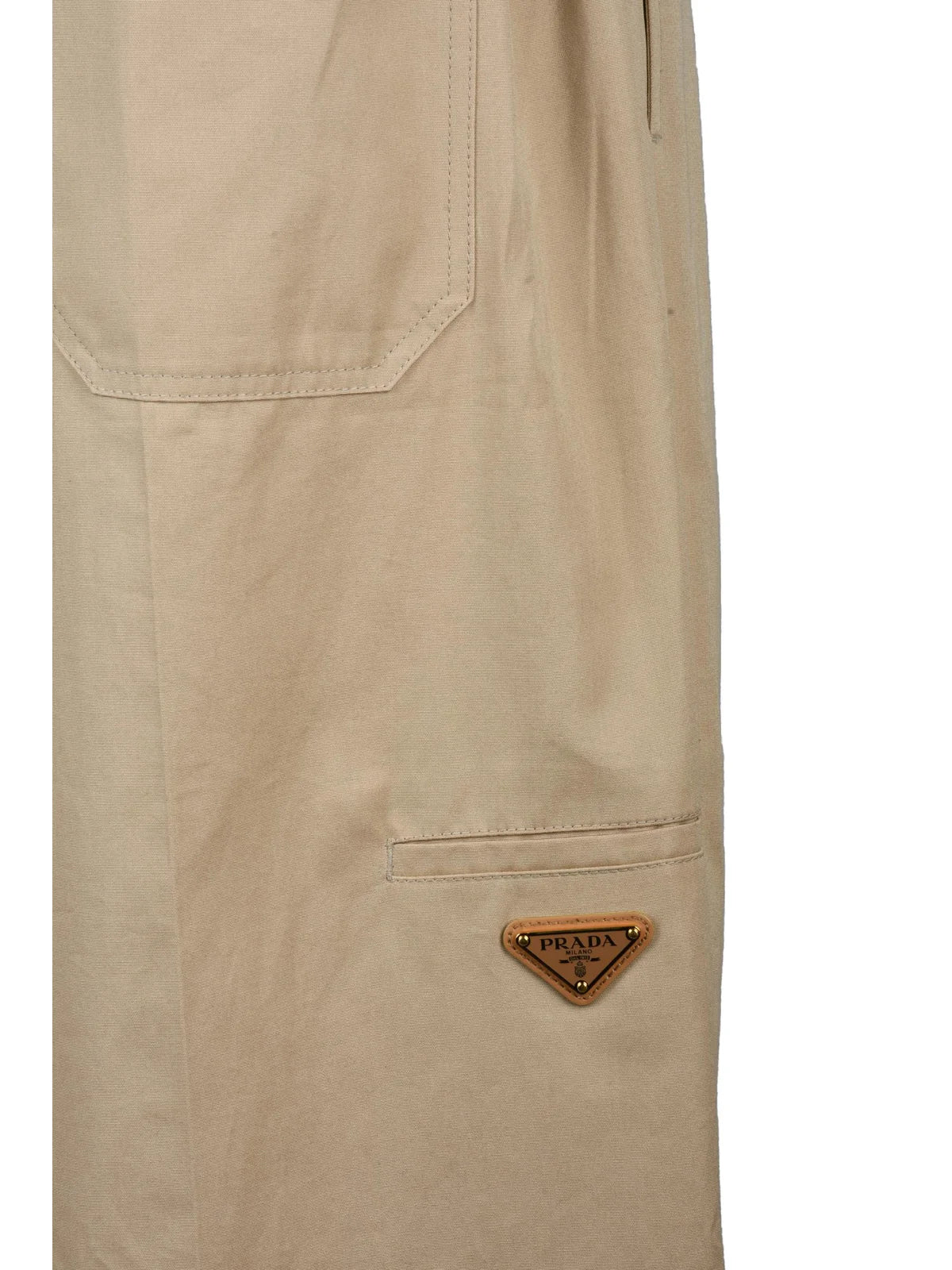 Cotton Chino Pants - Beige