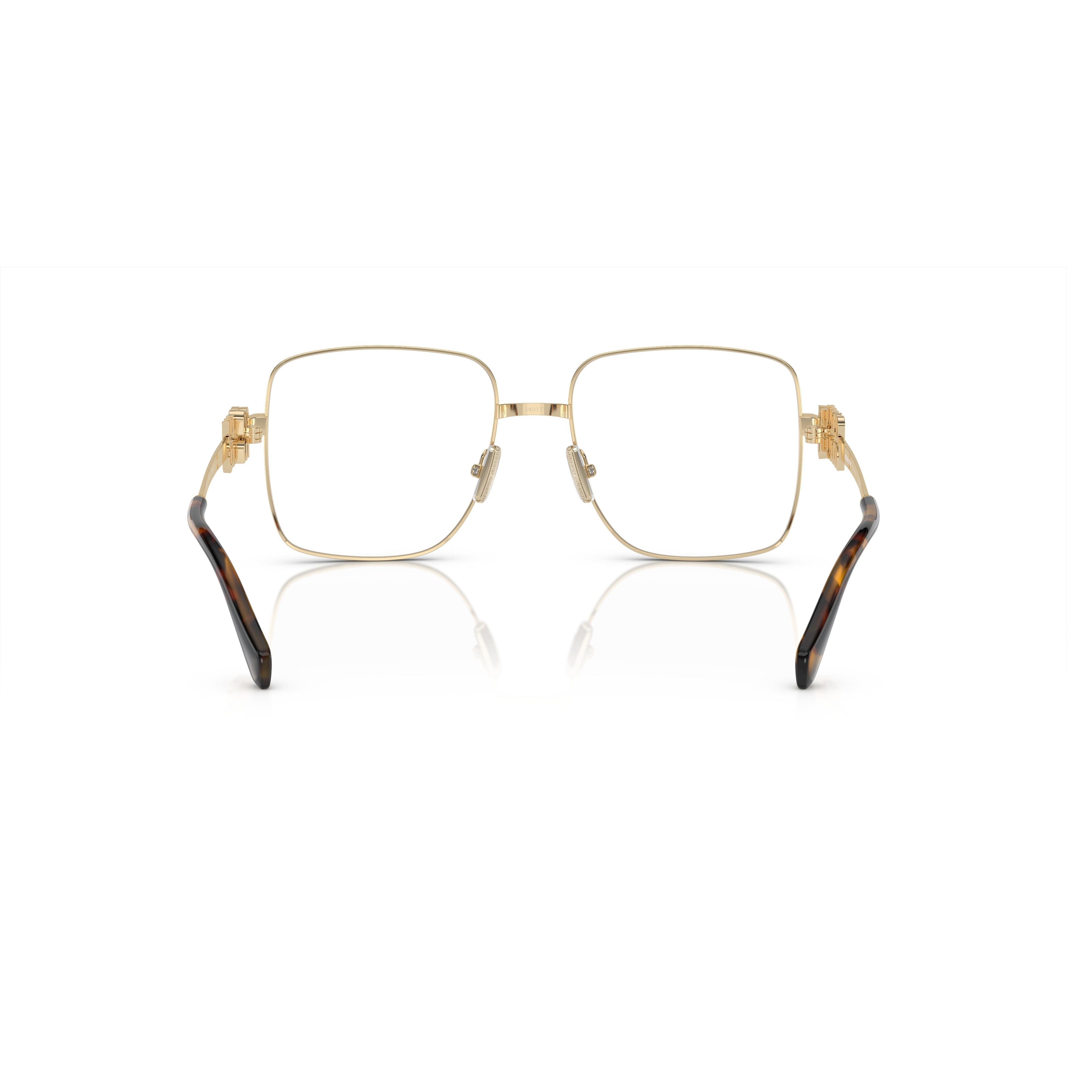 0mu 51xv Square-Shaped Metal Frame Sunglasses