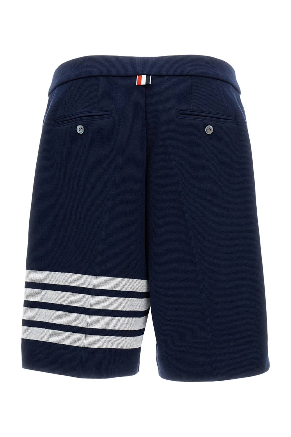 Classic Blue Shorts with Clean Silhouette