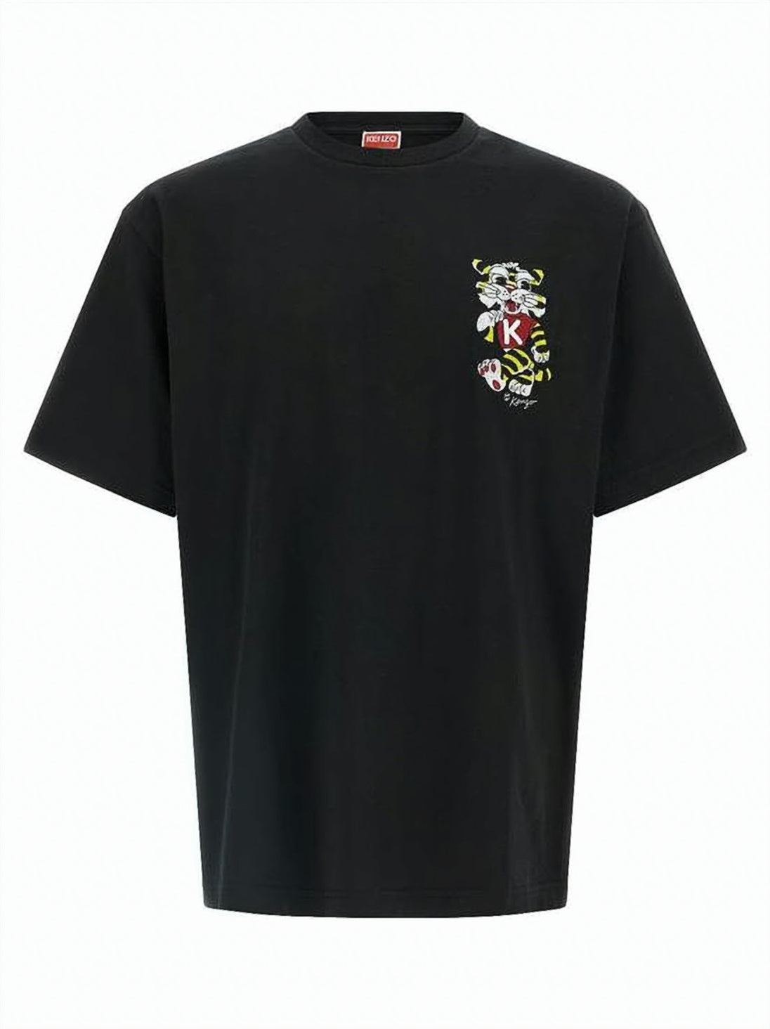 Relaxed-Fit Black T-Shirt