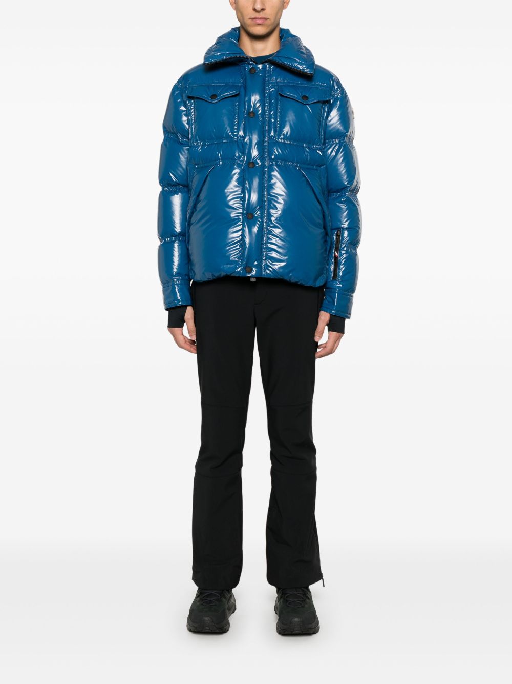 Technical Poplin Ski Trousers With Water-Resistant Features
