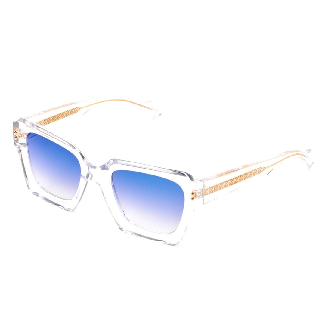 Kallima Glamour Oversized Square Frame Sunglasses