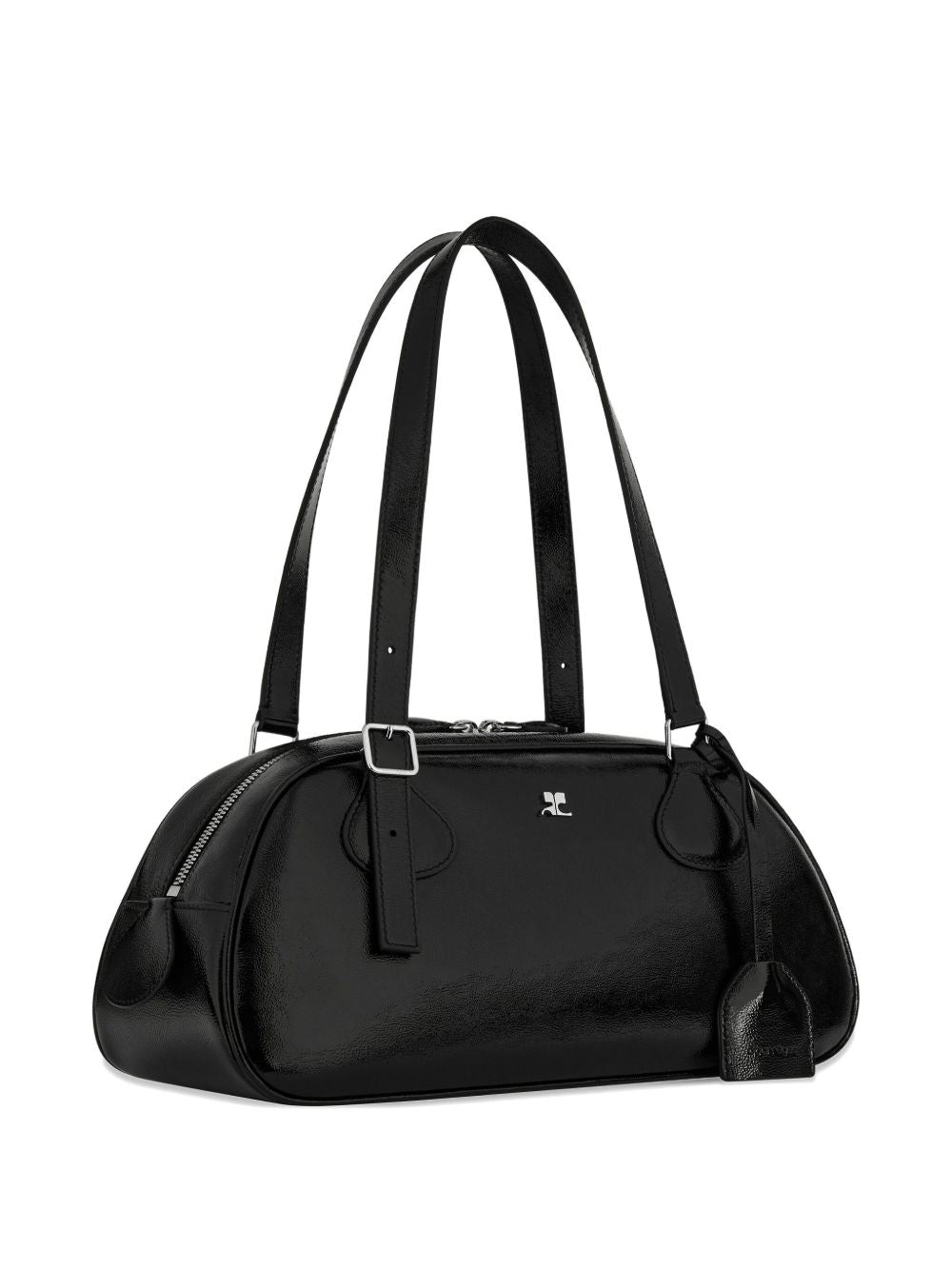 Structured Black Handbag