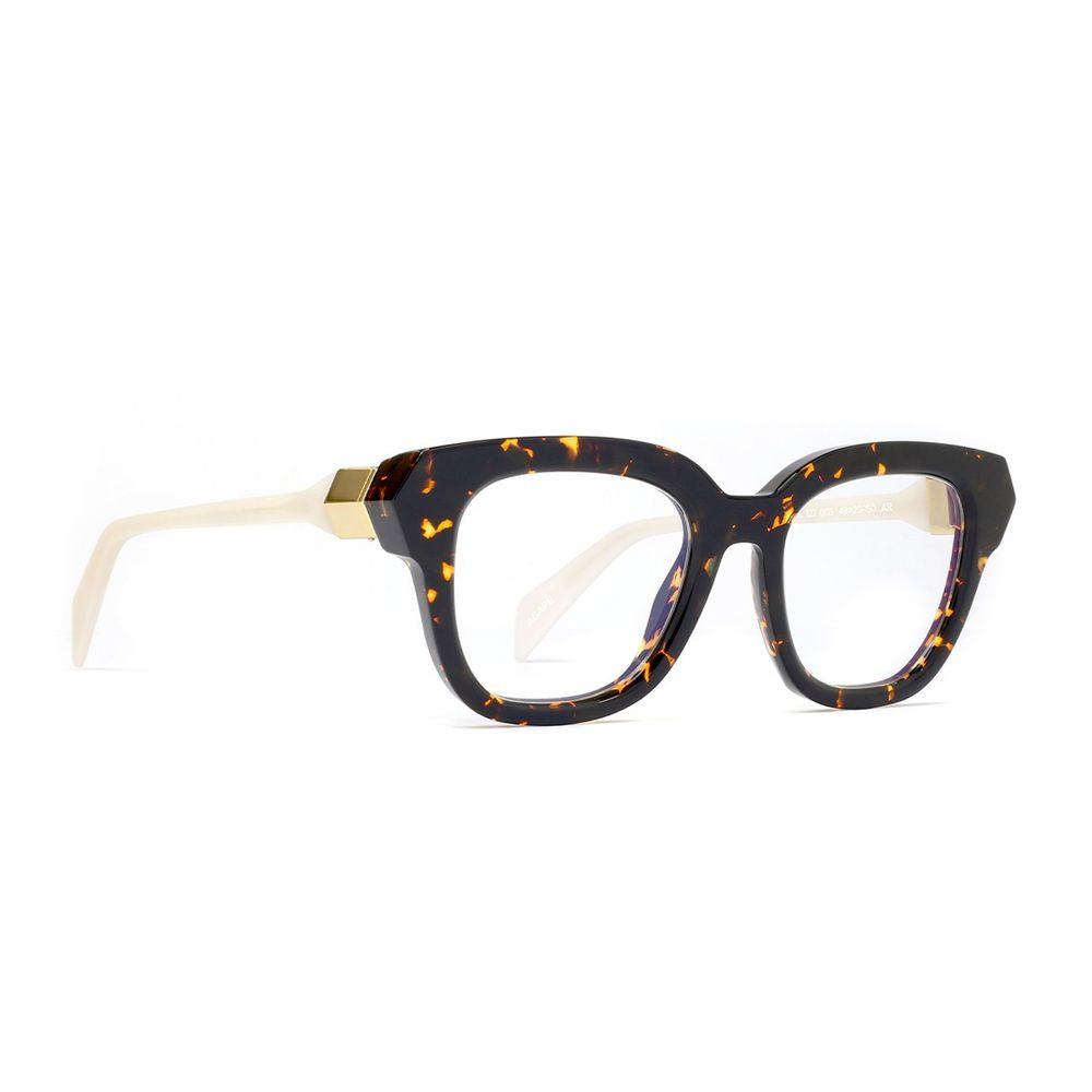 Creature 122 Dark Havana Acetate Squared-Sunglasses