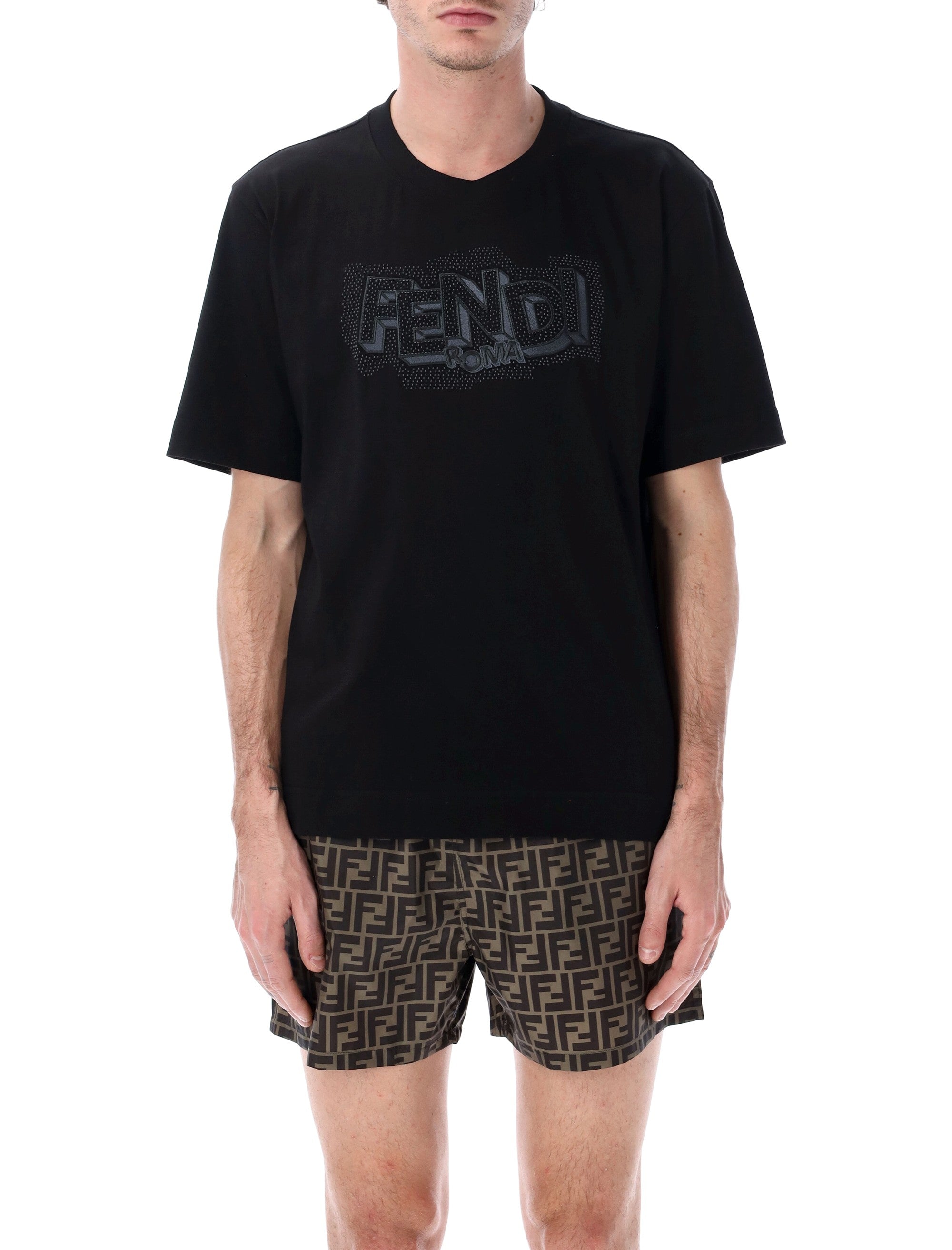 Pop Pois T-Shirt with Embroidered Logo