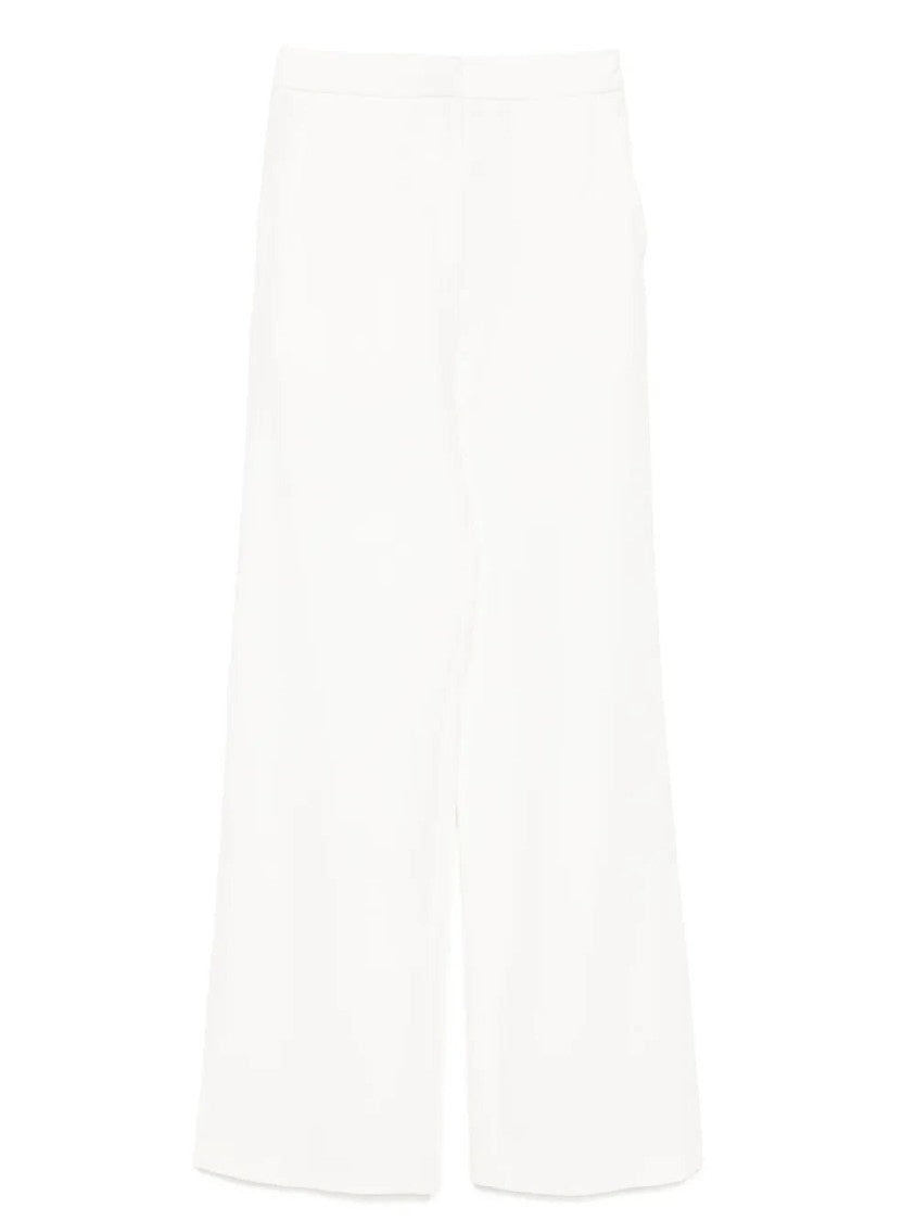 Wide-Leg Tailored Pants With Practical Pockets