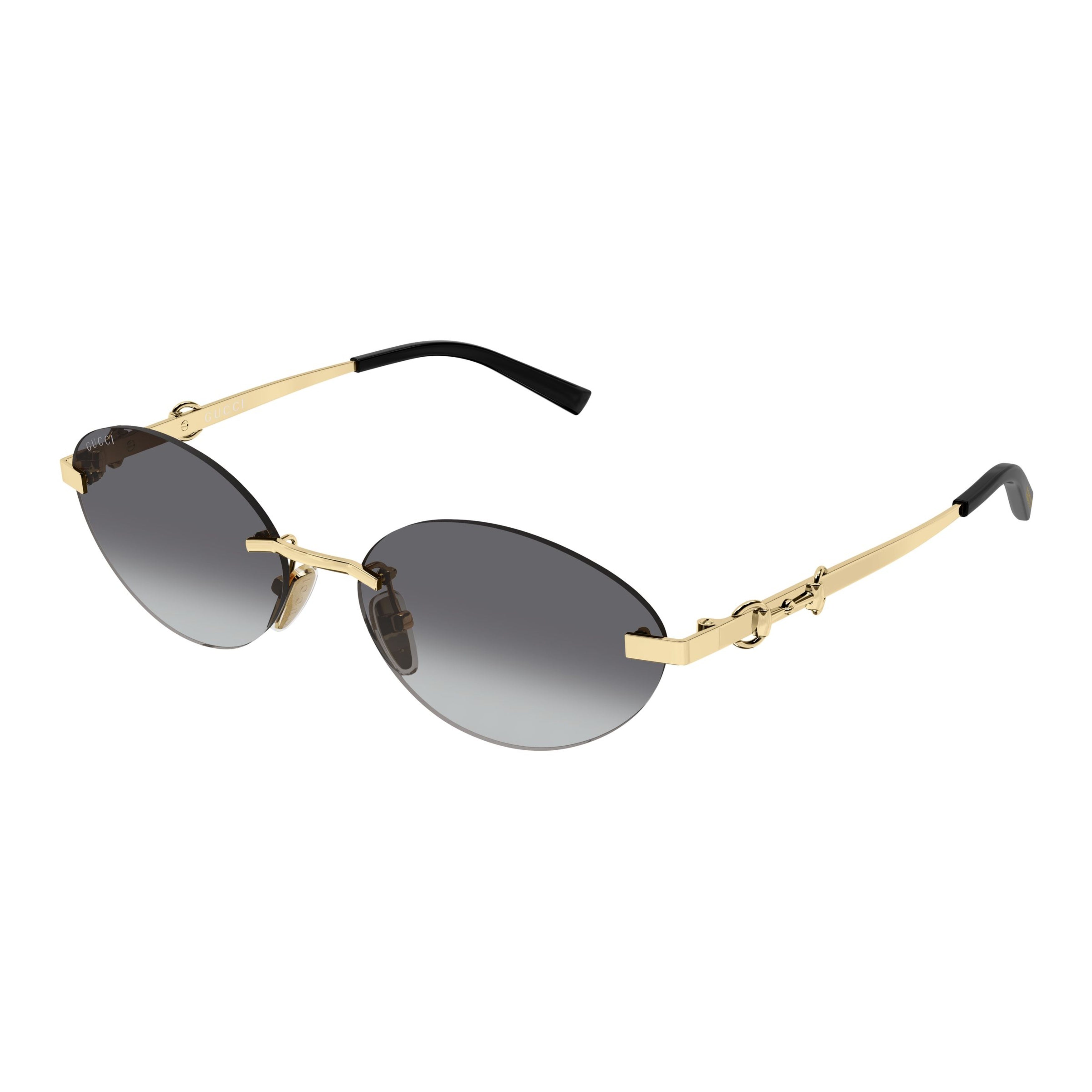 Gg2051s Oval Rimless Sunglasses
