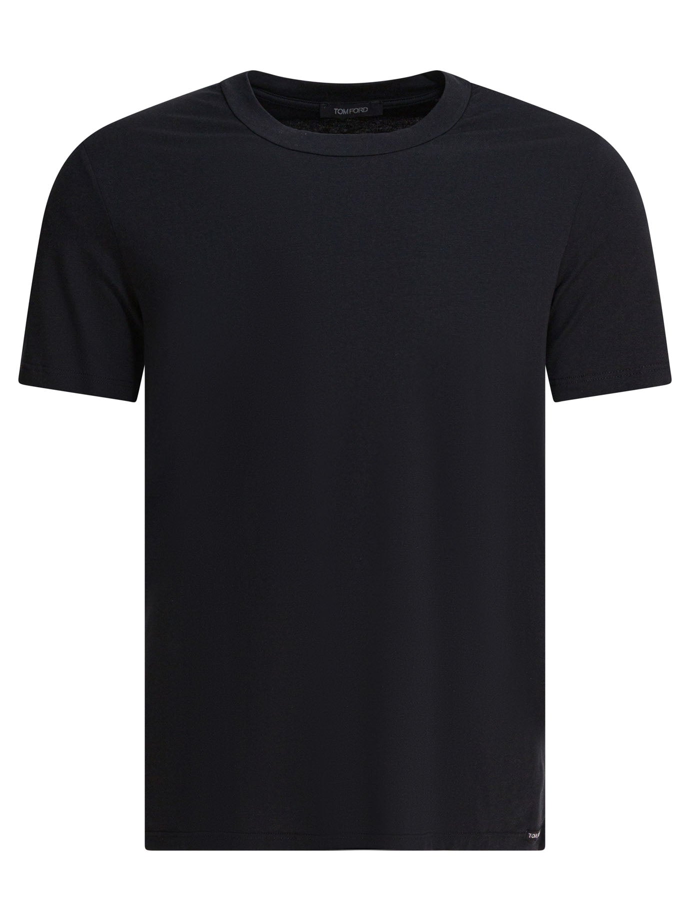 Crew-Neck T-Shirt With Subtle Logo And Design