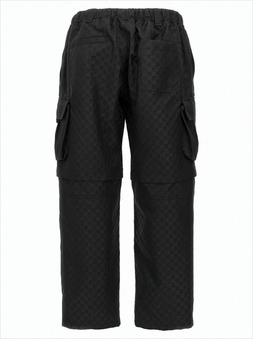 Relaxed Fit Cargo Shorts with Adjustable Waistband