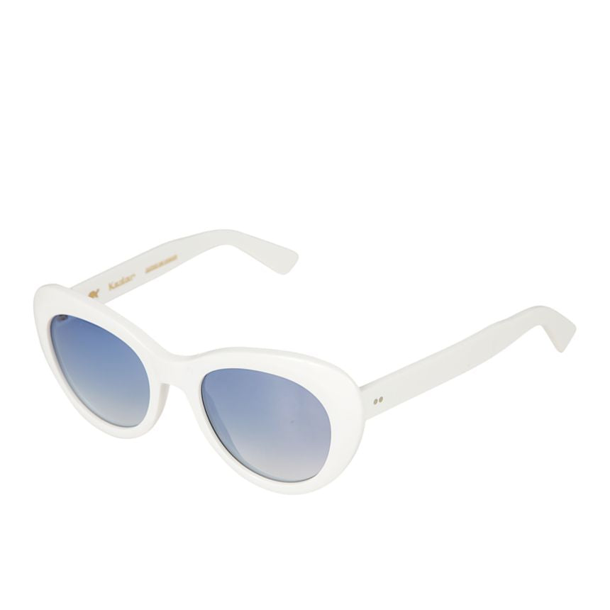 Capri Bold Rounded Frame Sunglasses with Gradient Tint