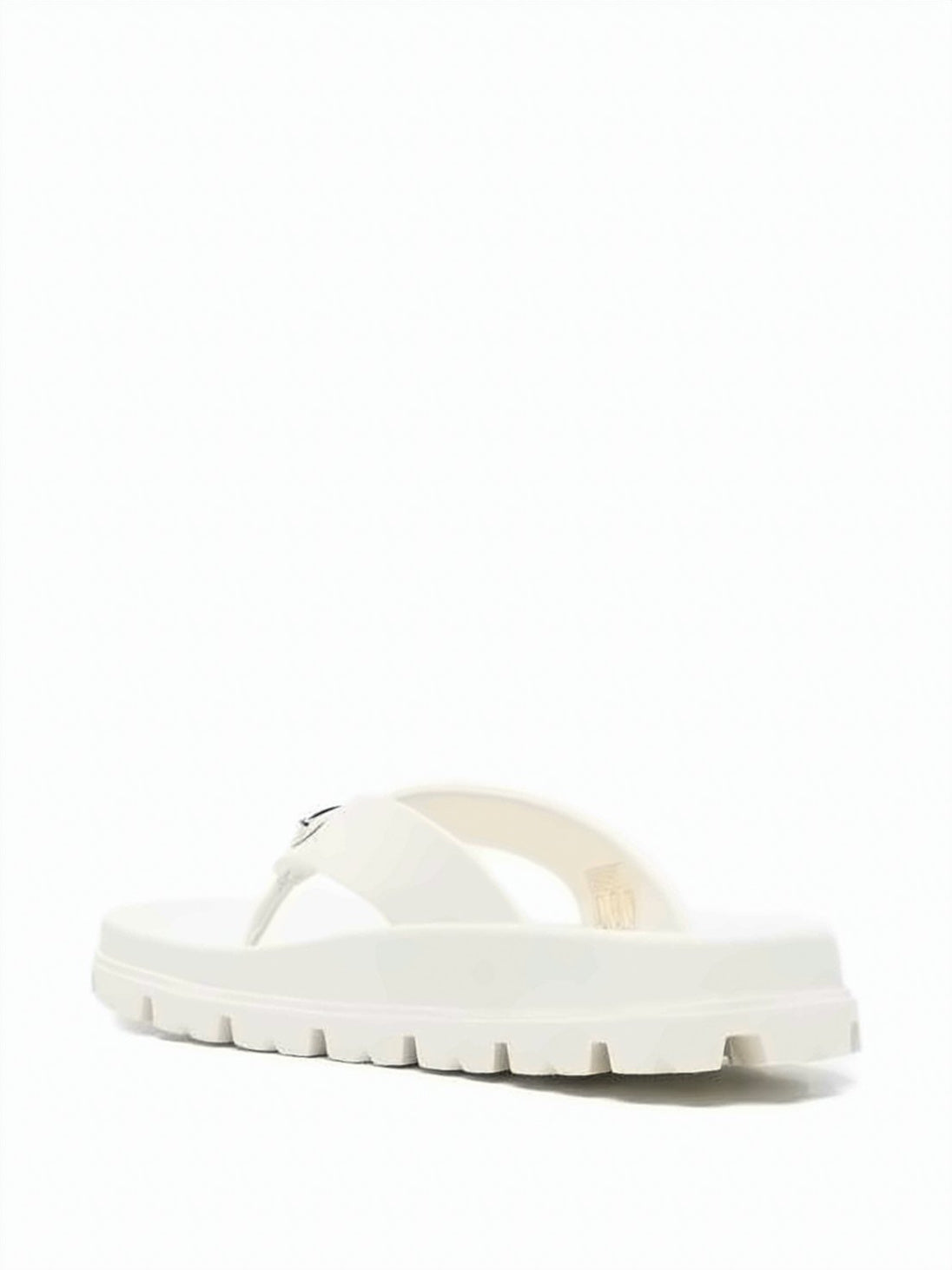 Prada Monochromatic Rubber Sandals