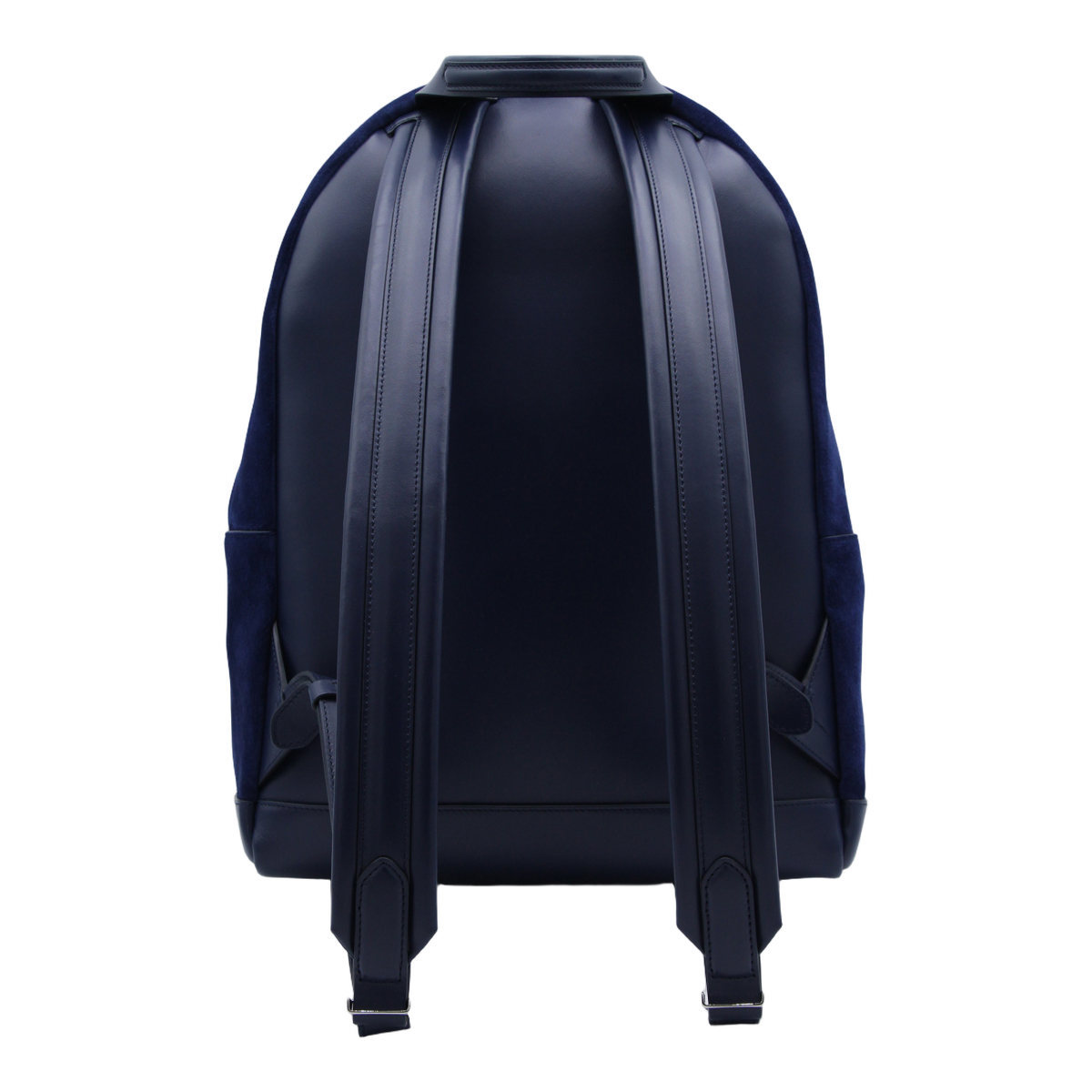 Structured Blue Backpack