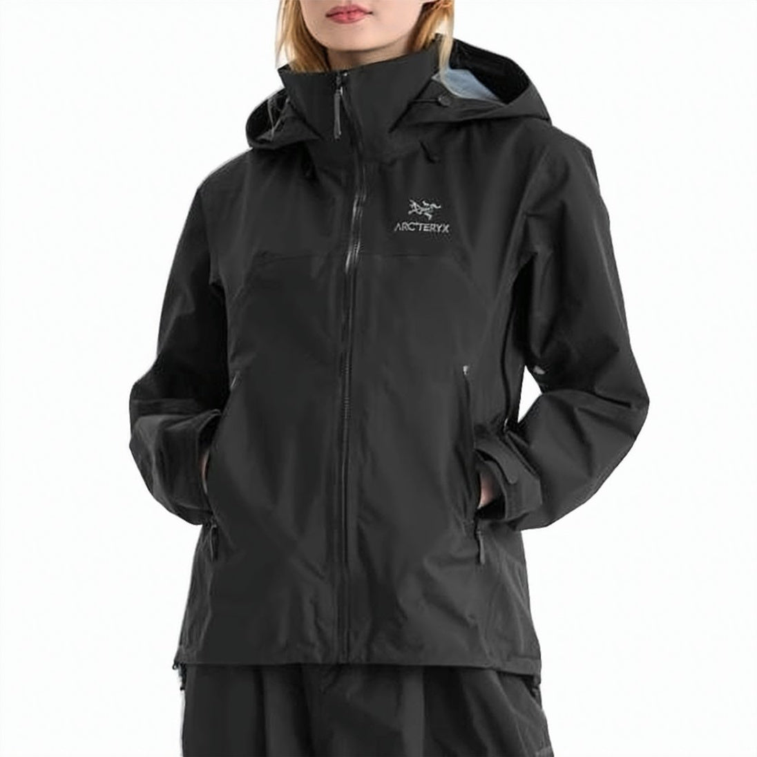Water-Resistant Jacket with Adjustable Features