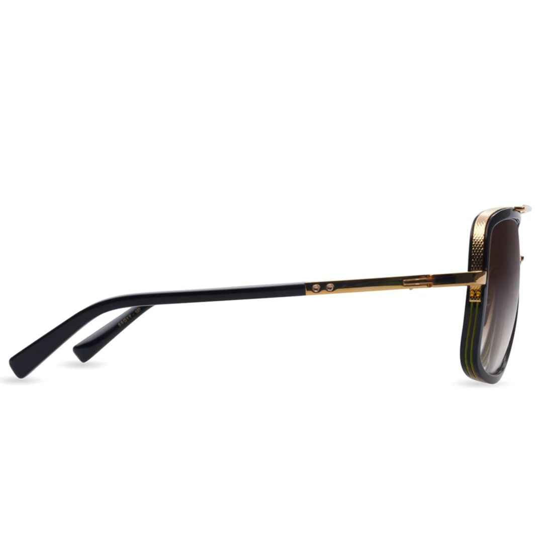 Mach-One Bold Square-Frame Sunglasses with Gradient Lenses