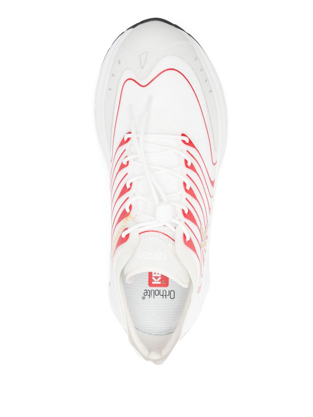 Sole Sneakers with Front Toggle Fastening