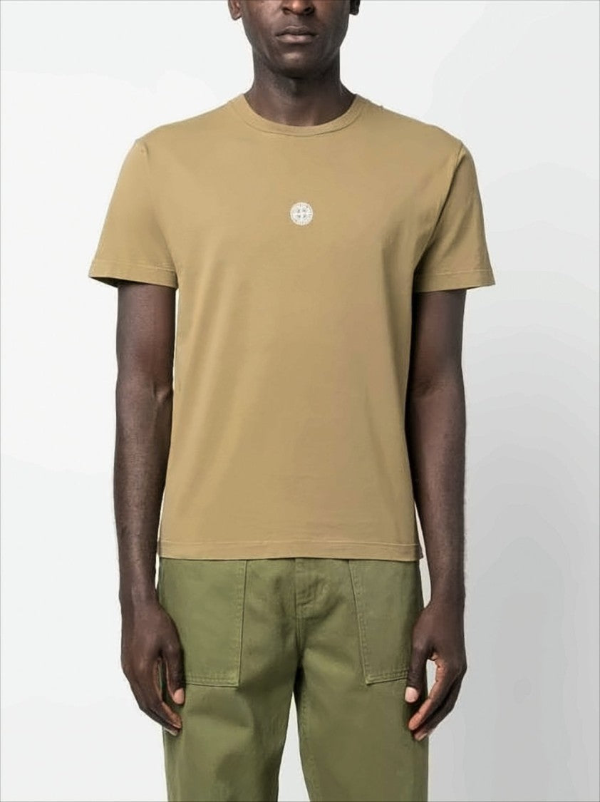 Relaxed-Fit Graphic Print T-Shirt With Emblem