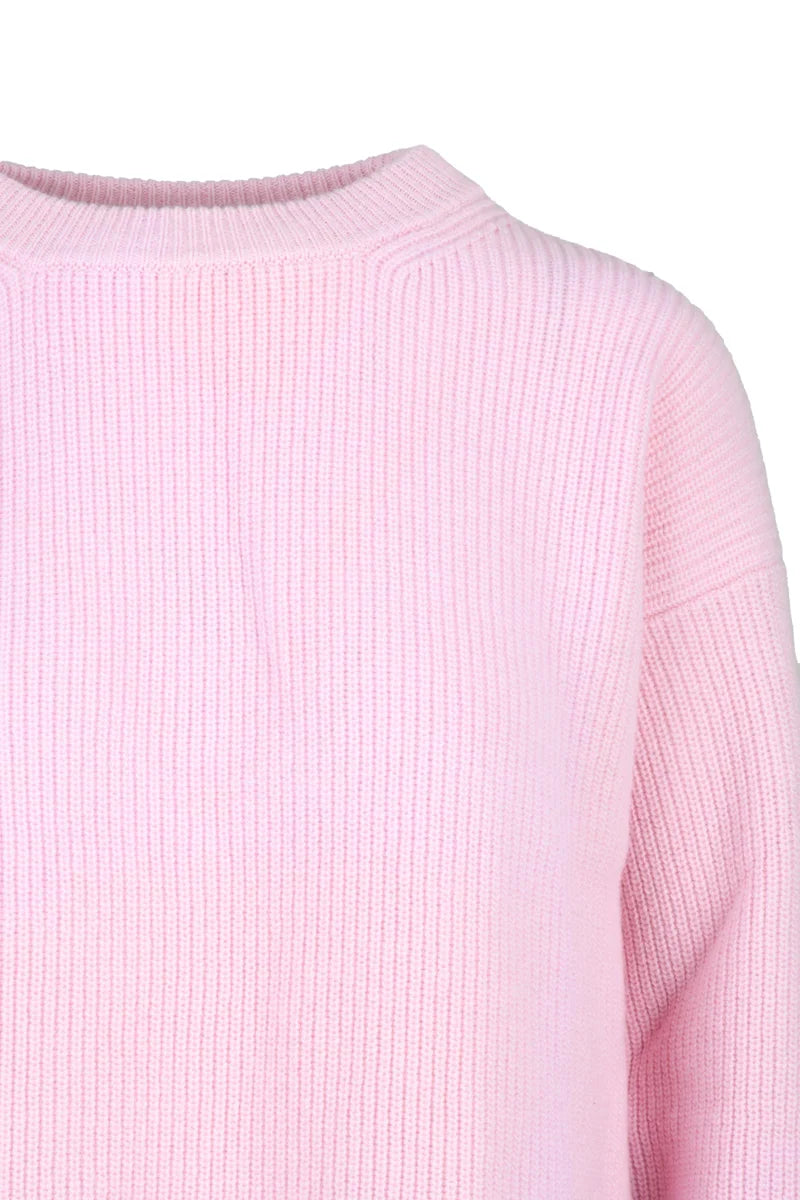 Ribbed Sweater - Pink