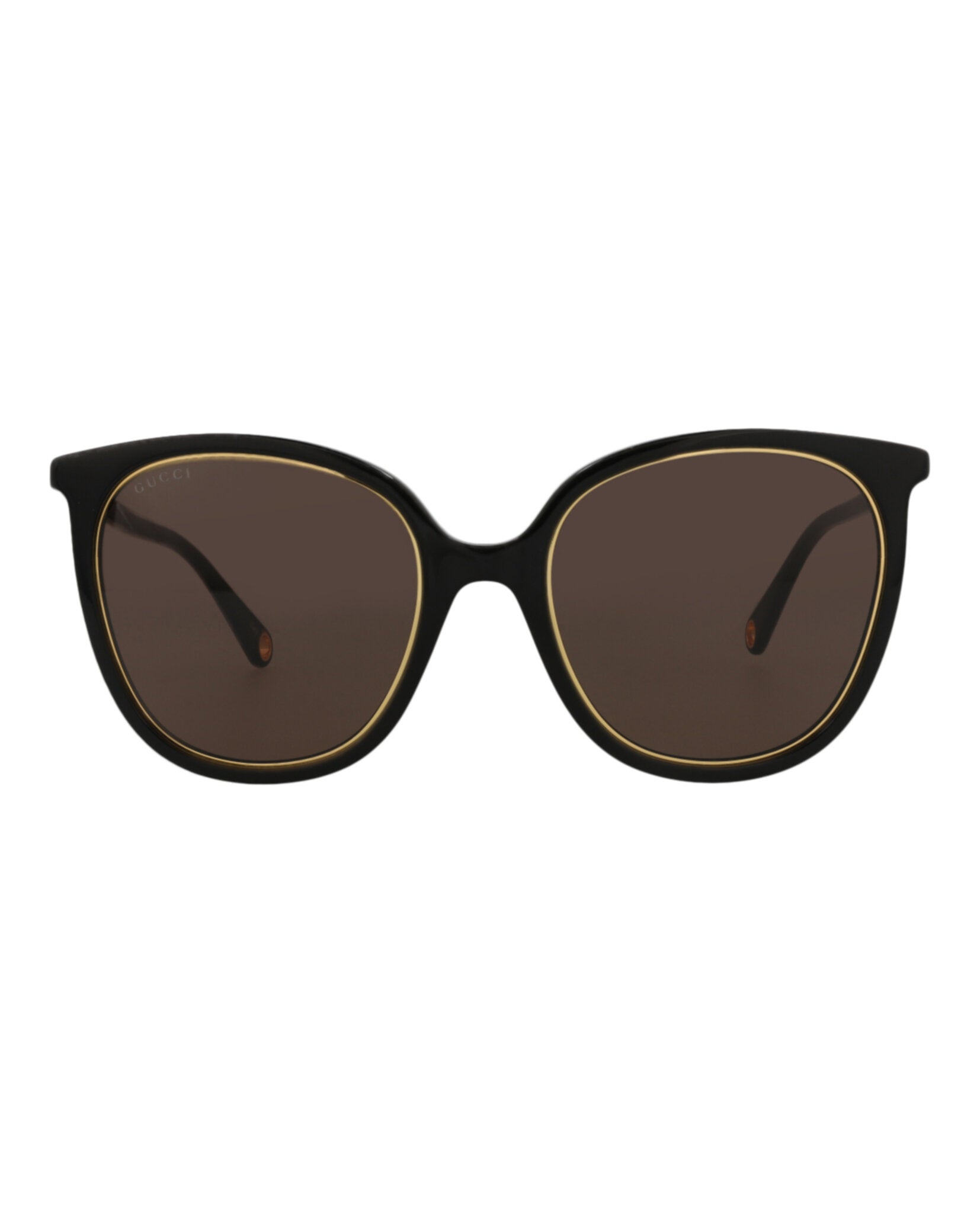 Round-Frame Acetate Sunglasses