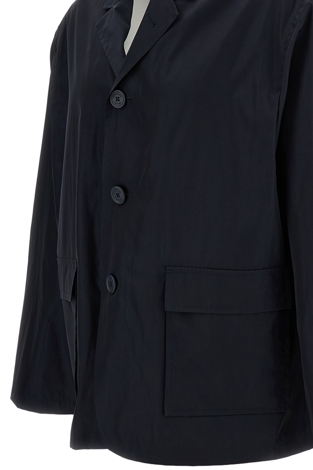Single-Breast Jacket With Flap Pockets