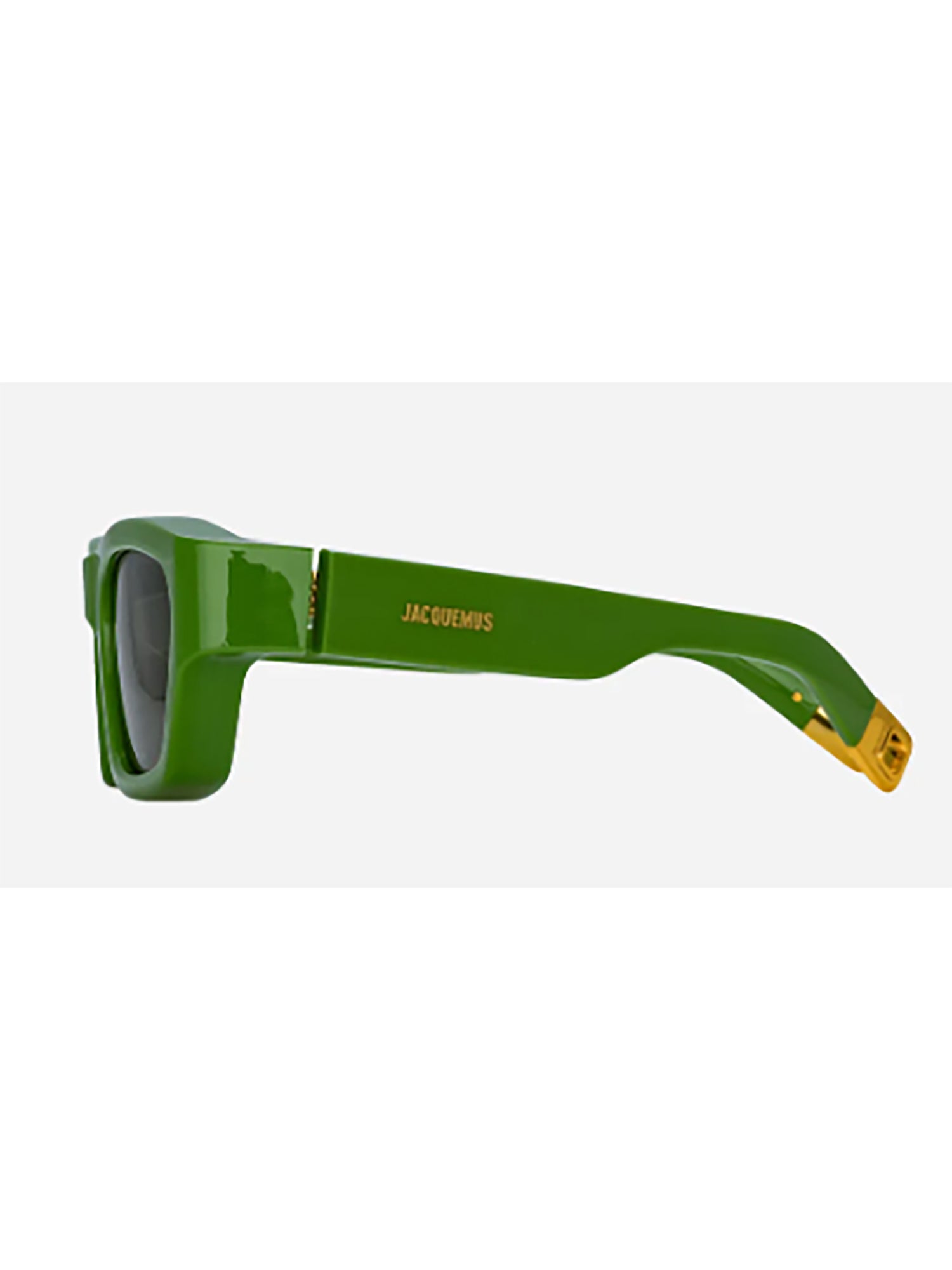 Geometric Green Acetate Meridiano Sunglasses