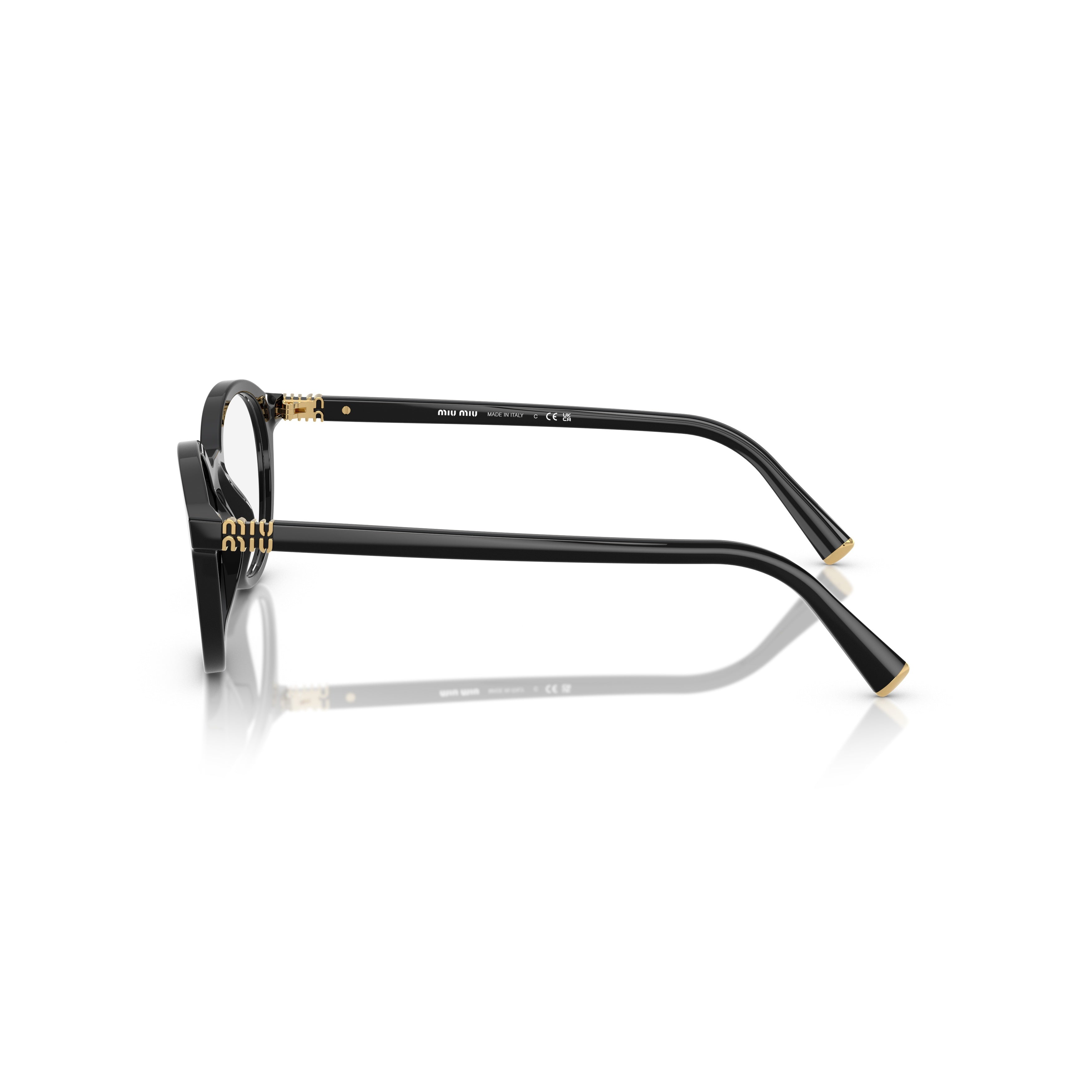 0mu 02wv Classic Round Frame Eyeglasses