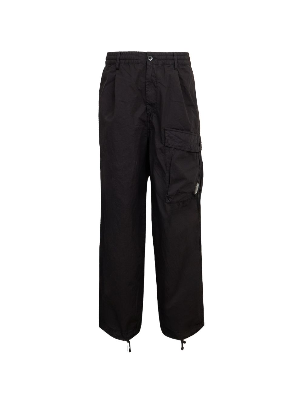 Relaxed Fit Cropped Trousers