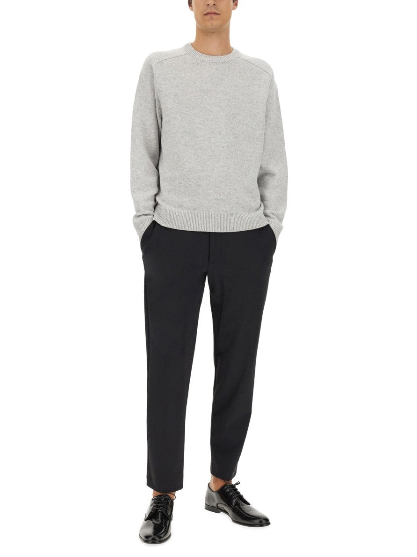 Grey Wool Jersey