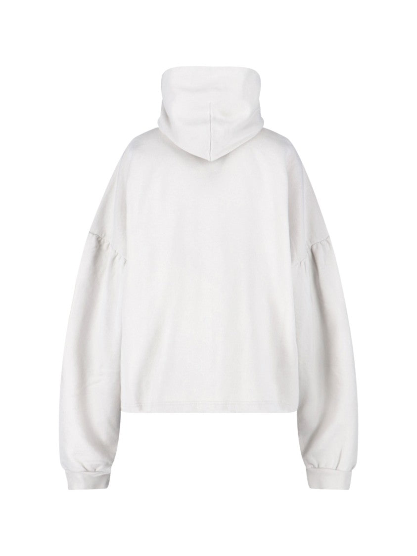 Logo Hoodie – White