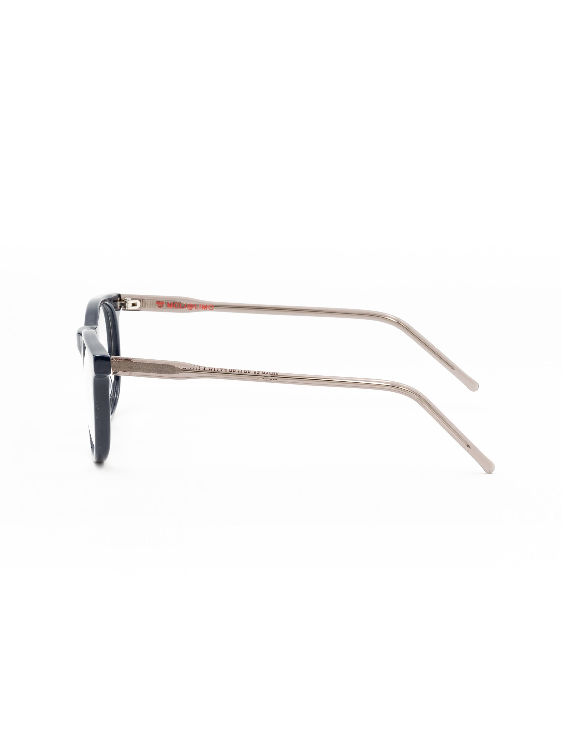 Rounded Acetate Optical Frames with Glossy Finish