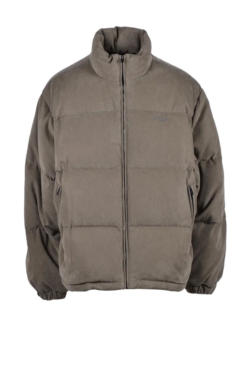 Vintage Canvas Down Jacket - Khaki