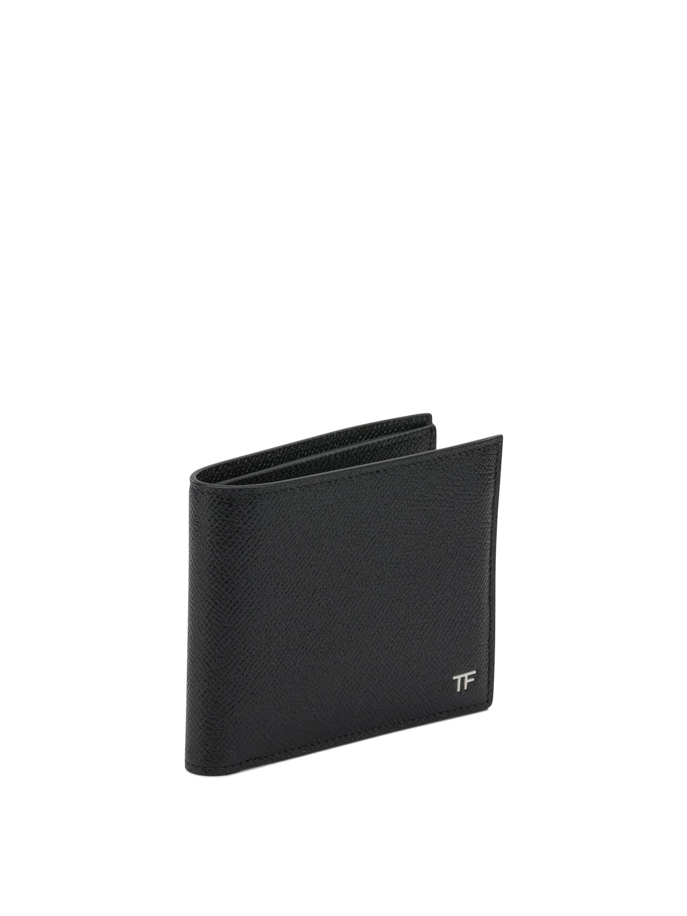 Small Grain Leather Bifold Wallet