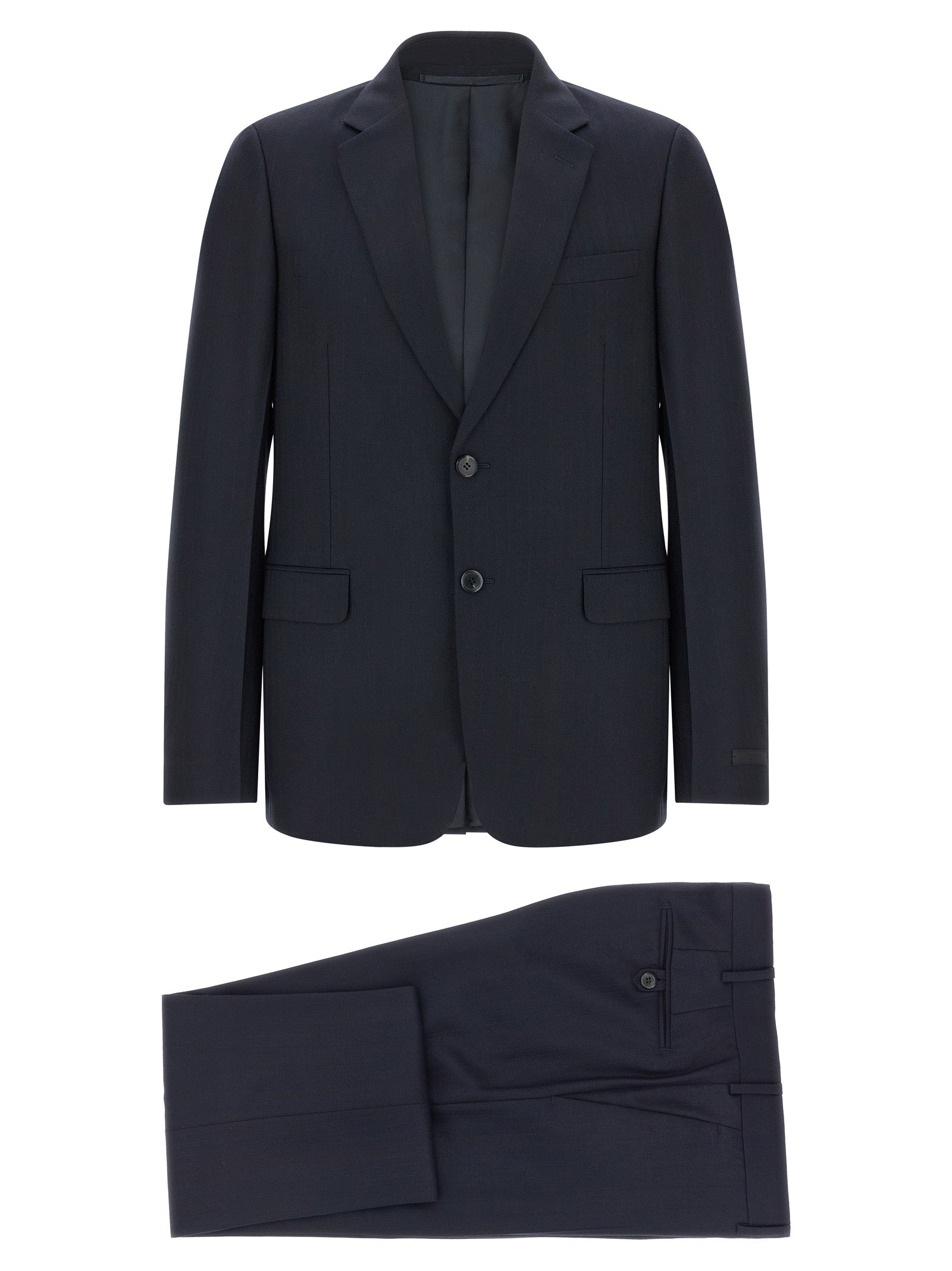 Tailored Pinstriped Blazer and Trouser Set