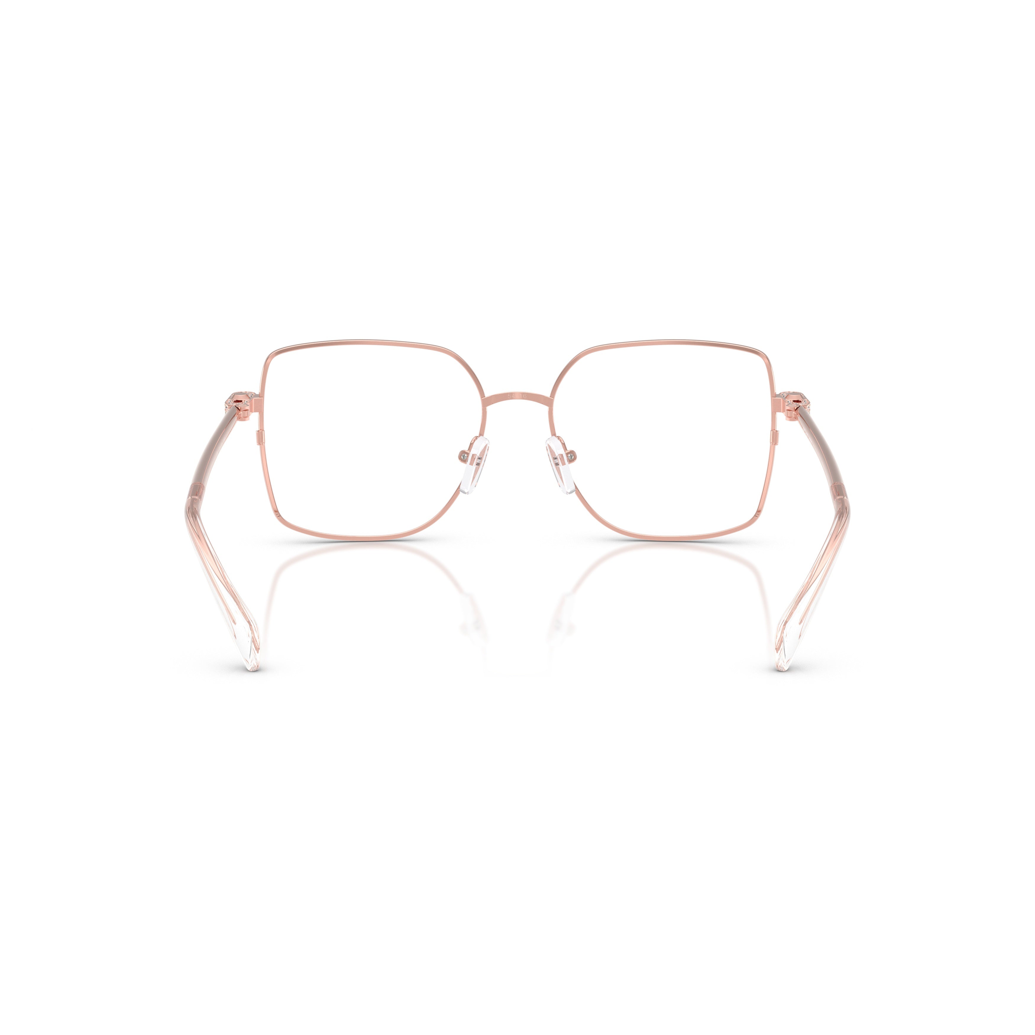 0mk3091b Delicate Rose Gold Metal Frame Eyeglasses with Adjustable Nose Pads