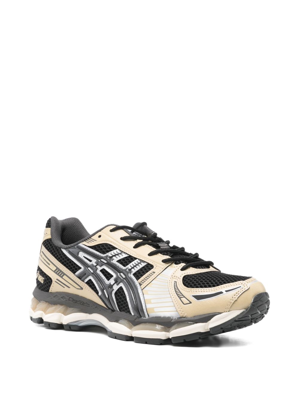 Beige and Black Sneakers