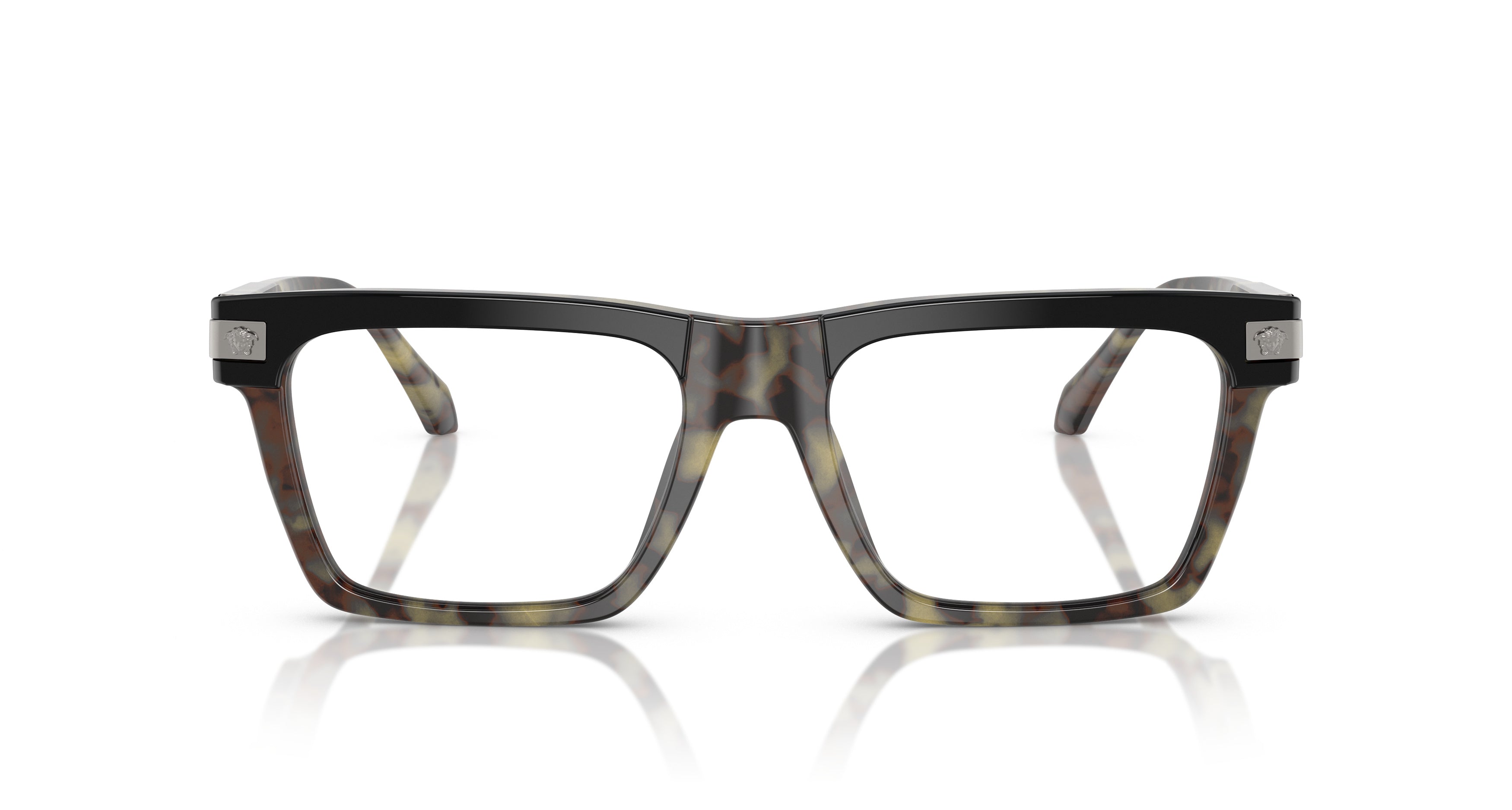 0ve3354 Oversized Square Tortoiseshell Sunglasses