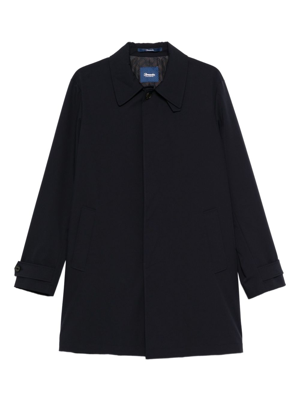 Windbreaker Jacket With Shirt Collar